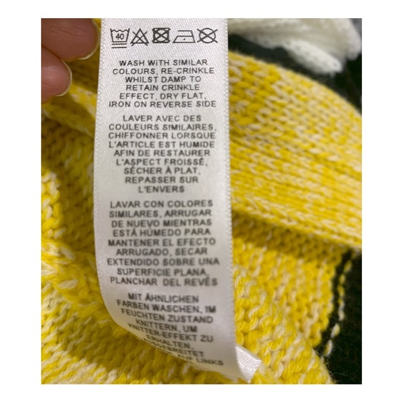 ASOS Cardigan DESIGN premium fringe cardigan NEW WITH TAGS Size 0 - Picture 9 of 11